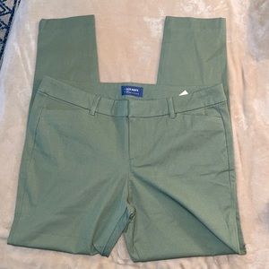 Old navy midrise pixie pants green